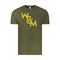 Vintage Olive william & mary tribe Vintage Tee - linhVisuals