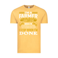 Vintage Mustard farmer Vintage Tee - linhVisuals