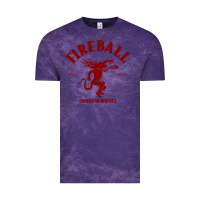 Cloud Purple vintag fireball   whisky Vintage Tee - linhVisuals