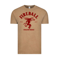 Vintage Coffee vintag fireball   whisky Vintage Tee - linhVisuals