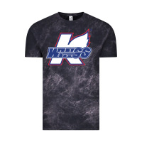 Cloud Black Kalamazoo ice hockey Vintage Tee - linhVisuals