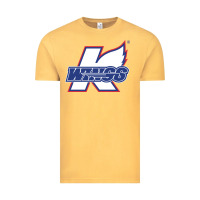 Vintage Mustard Kalamazoo ice hockey Vintage Tee - linhVisuals