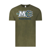 Vintage Olive maine ice hockey Vintage Tee - linhVisuals