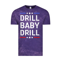 Cloud Purple drill baby drill t shirt support usa energy independence t shirt Vintage Tee - linhVisuals