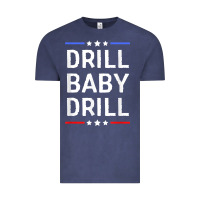 Vintage Denim drill baby drill t shirt support usa energy independence t shirt Vintage Tee - linhVisuals