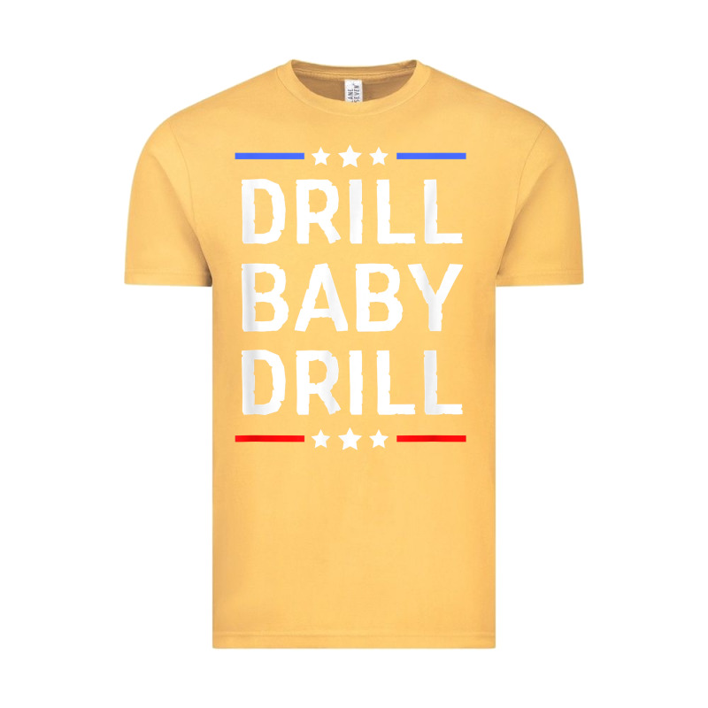 Drill Baby Drill T Shirt Support Usa Energy Independence T Shirt Vintage Tee by linhVisuals | Teevron