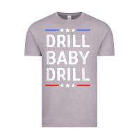 Vintage Zinc drill baby drill t shirt support usa energy independence t shirt Vintage Tee - linhVisuals