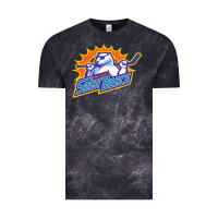 Cloud Black orlando solar bears Vintage Tee - linhVisuals
