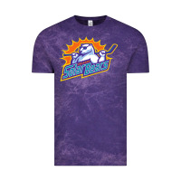 Cloud Purple orlando solar bears Vintage Tee - linhVisuals