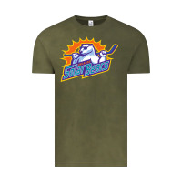 Vintage Olive orlando solar bears Vintage Tee - linhVisuals