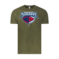 Vintage Olive south carolina stingrays Vintage Tee - linhVisuals