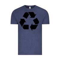 Vintage Denim Recycle Vintage Tee - linhVisuals