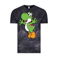 Cloud Black yoshi Vintage Tee - linhVisuals