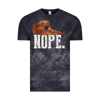 Cloud Black nope lazy rhodesian ridgeback t shirt dog lover gift tee Vintage Tee - linhVisuals