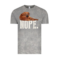 Cloud Rock nope lazy rhodesian ridgeback t shirt dog lover gift tee Vintage Tee - linhVisuals