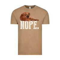 Vintage Coffee nope lazy rhodesian ridgeback t shirt dog lover gift tee Vintage Tee - linhVisuals