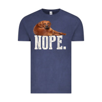 Vintage Denim nope lazy rhodesian ridgeback t shirt dog lover gift tee Vintage Tee - linhVisuals