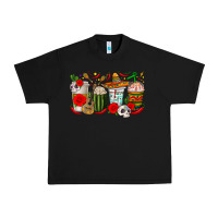 Black Hispanic Heritage Month Coffee Cups Urban Heavy Tee - texasbilliewilder