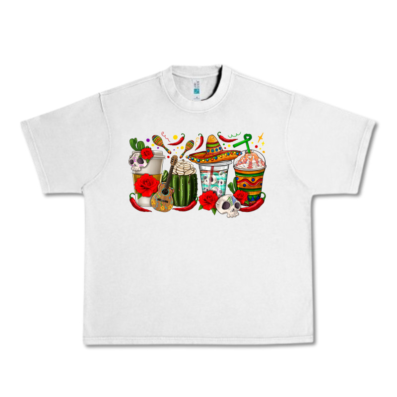 Hispanic Heritage Month Coffee Cups Urban Heavy Tee by texasbilliewilder | Teevron