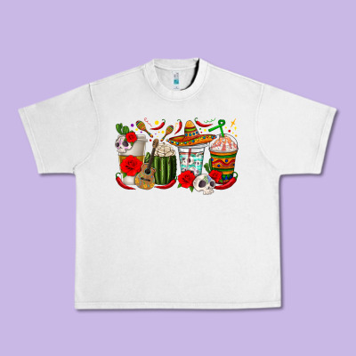 Hispanic Heritage Month Coffee Cups Urban Heavy Tee Designed By Texasbilliewilder