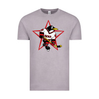 Vintage Zinc Red Penguin 1990's Russian Vintage Tee - linhVisuals