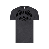Vintage Black mama tried guns Vintage Tee - linhVisuals