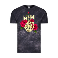 Cloud Black motionless in white Vintage Tee - linhVisuals