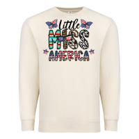 Sandshell little miss america Premium Sweatshirt - CowhideDigitalArt