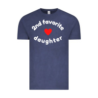 Vintage Denim funny 2nd second child   daughter for 2nd favorite kid sweatshirt Vintage Tee - linhVisuals