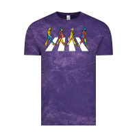 Cloud Purple beatl Vintage Tee - linhVisuals