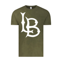 Vintage Olive long beach state athletics Vintage Tee - linhVisuals