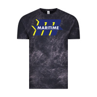 Cloud Black massachusetts maritime academy Vintage Tee - linhVisuals