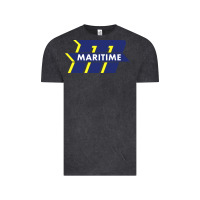 Vintage Black massachusetts maritime academy Vintage Tee - linhVisuals