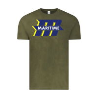 Vintage Olive massachusetts maritime academy Vintage Tee - linhVisuals