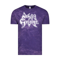 Cloud Purple nasty savage 85 thrash metal Vintage Tee - linhVisuals