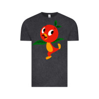 Vintage Black orange bird Vintage Tee - linhVisuals