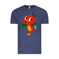 Vintage Denim orange bird Vintage Tee - linhVisuals