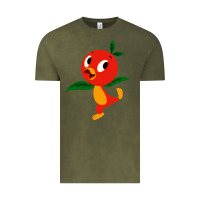 Vintage Olive orange bird Vintage Tee - linhVisuals