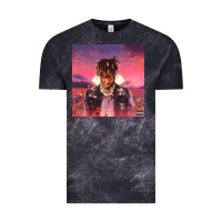 Cloud Black Juice pink Vintage Tee - linhVisuals