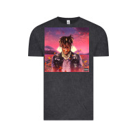 Vintage Black Juice pink Vintage Tee - linhVisuals