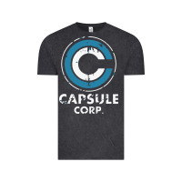 Vintage Black capsule corporation essentia Vintage Tee - linhVisuals