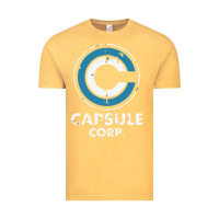Vintage Mustard capsule corporation essentia Vintage Tee - linhVisuals