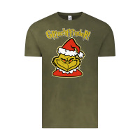 Vintage Olive christmas grinchffindor! grinch Vintage Tee - linhVisuals