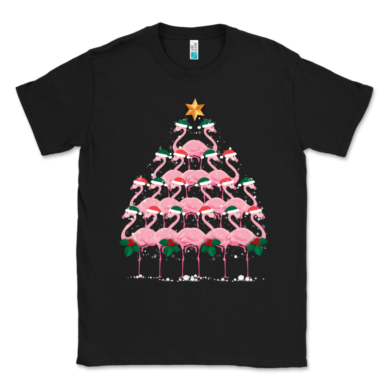 Christmas Tree Flamingo Classic Tee by Bettercallsaul | Teevron