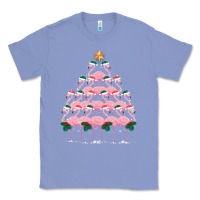 Colony Blue Christmas Tree Flamingo Classic Tee - Bettercallsaul