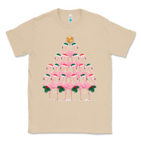 Mushroom Christmas Tree Flamingo Classic Tee - Bettercallsaul
