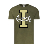 Vintage Olive idaho vandals Football team Vintage Tee - linhVisuals