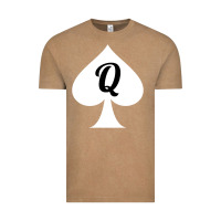 Vintage Coffee queen of spades clothes for women   qos tee t shirt Vintage Tee - linhVisuals