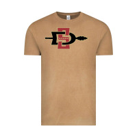 Vintage Camel san diego state aztecs Vintage Tee - linhVisuals