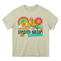 Mossy hello second grade Heavy Core Tee - NancyCooperArtShop